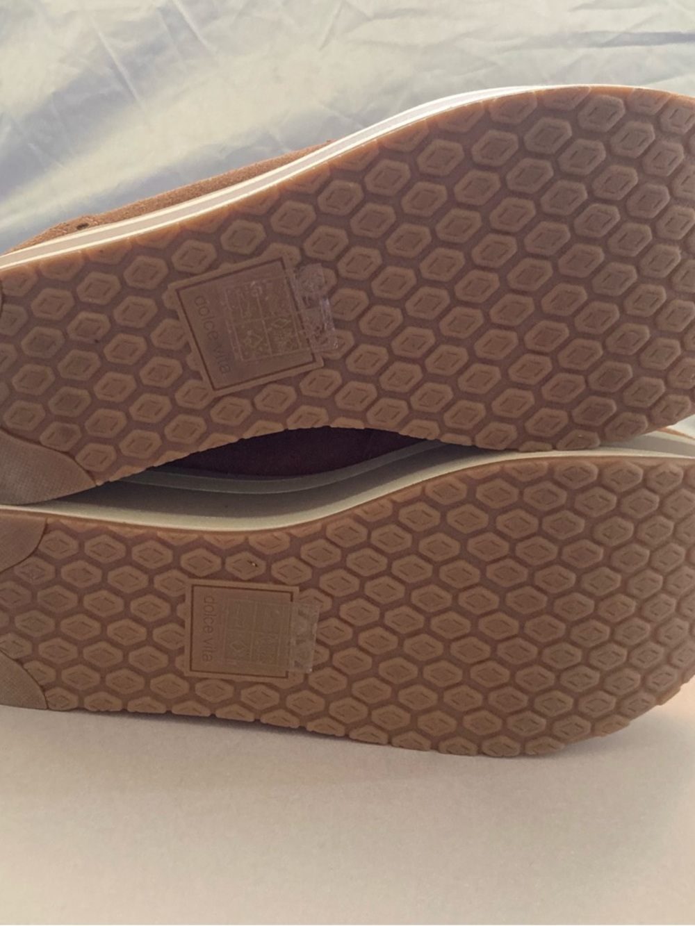 Dolce Vita Janine Platform Sneaker Women’s Size 8m color Tan - Picture 7 of 10